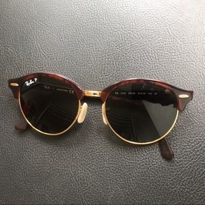 Polarized Club Master Ray Bans!